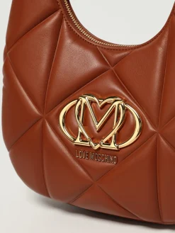 Borsa Hobo Love Moschino in pelle sintetica matelassè