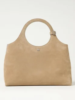 Borsa Holy Courrèges in pelle scamosciata