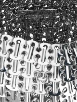 Borsa Iconic 1969 Rabanne in maglia di metallo