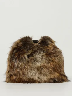 Borsa Japanese MM6 Maison Margiela in pelliccia sintetica