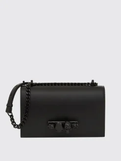 Borsa Jewelled McQueen in pelle