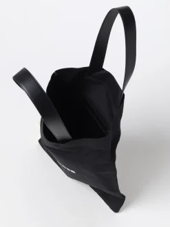 Borsa Jil Sander in canvas e pelle