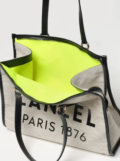 Borsa Jour L Lancel in iuta e pelle