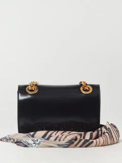 Borsa Just Cavalli in pelle sintetica spazzolata con foulard