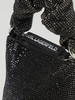 Borsa Karl Lagerfeld con strass all-over