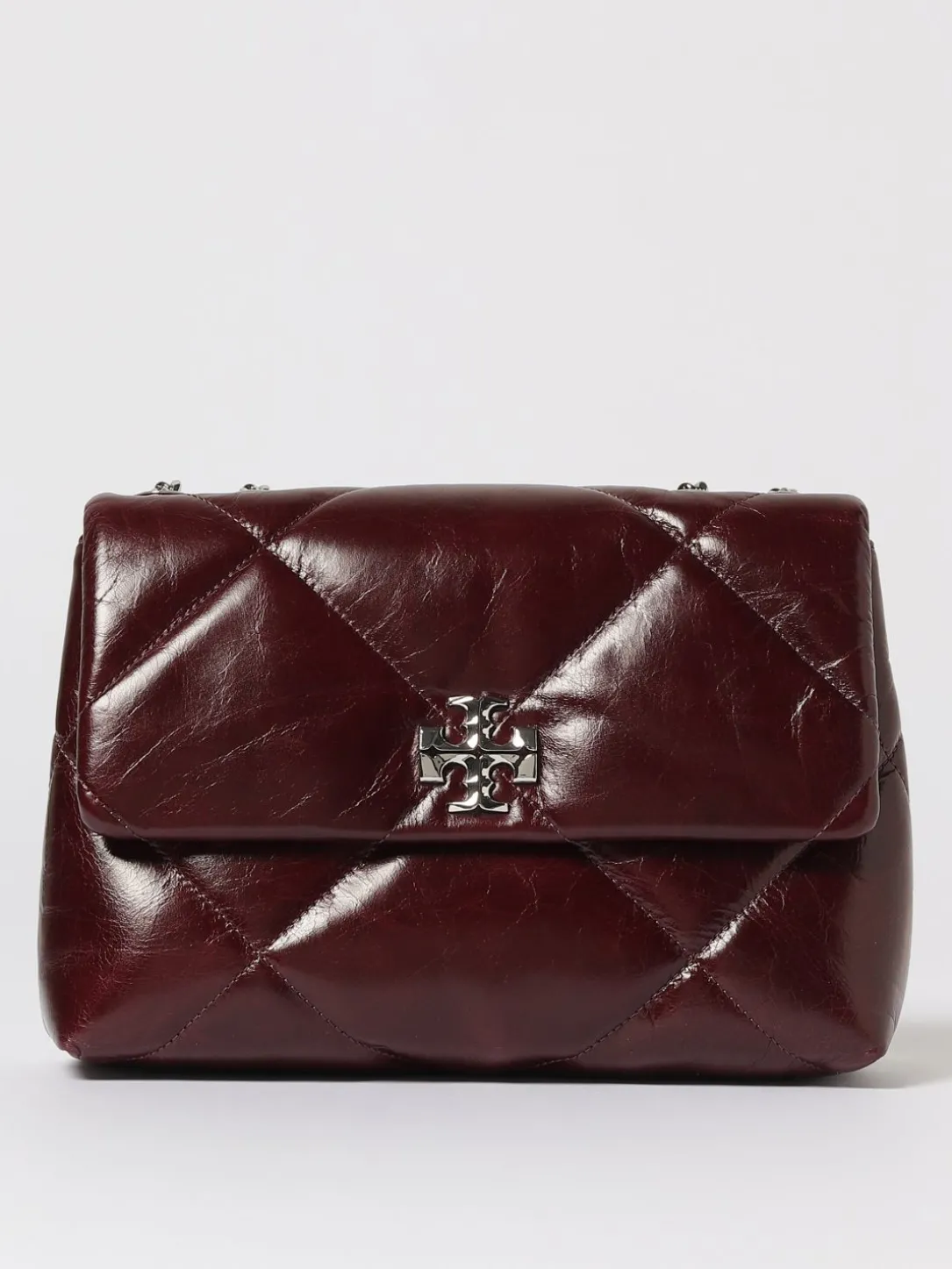 Borsa Kira Tory Burch in pelle matelassè effetto stropicciato