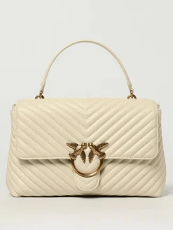 Borsa Lady Love Puff Pinko in nappa trapuntata chevron