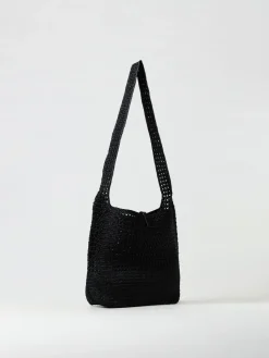 Borsa Le 5 À 7 Saint Laurent in rafia