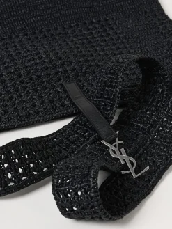 Borsa Le 5 À 7 Saint Laurent in rafia