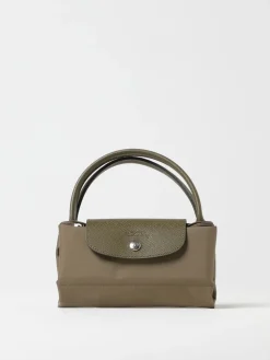 Borsa Le Pliage Longchamp in nylon e pelle a grana