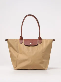 Borsa Le Pliage Original L Longchamp in nylon riciclato e pelle