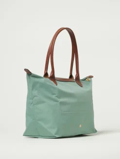 Borsa Le Pliage Original L Longchamp in nylon riciclato e pelle