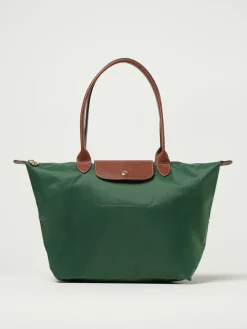 Borsa Le Pliage Original L Longchamp in nylon riciclato e pelle
