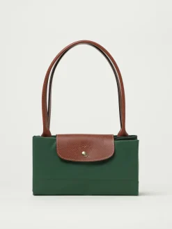 Borsa Le Pliage Original L Longchamp in nylon riciclato e pelle