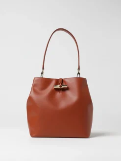 Borsa Le Roseau M Longchamp in pelle