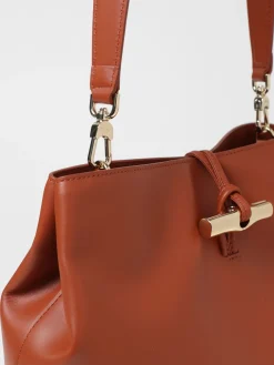 Borsa Le Roseau M Longchamp in pelle