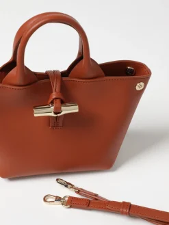 Borsa Le Roseau Sleek XS Longchamp in pelle