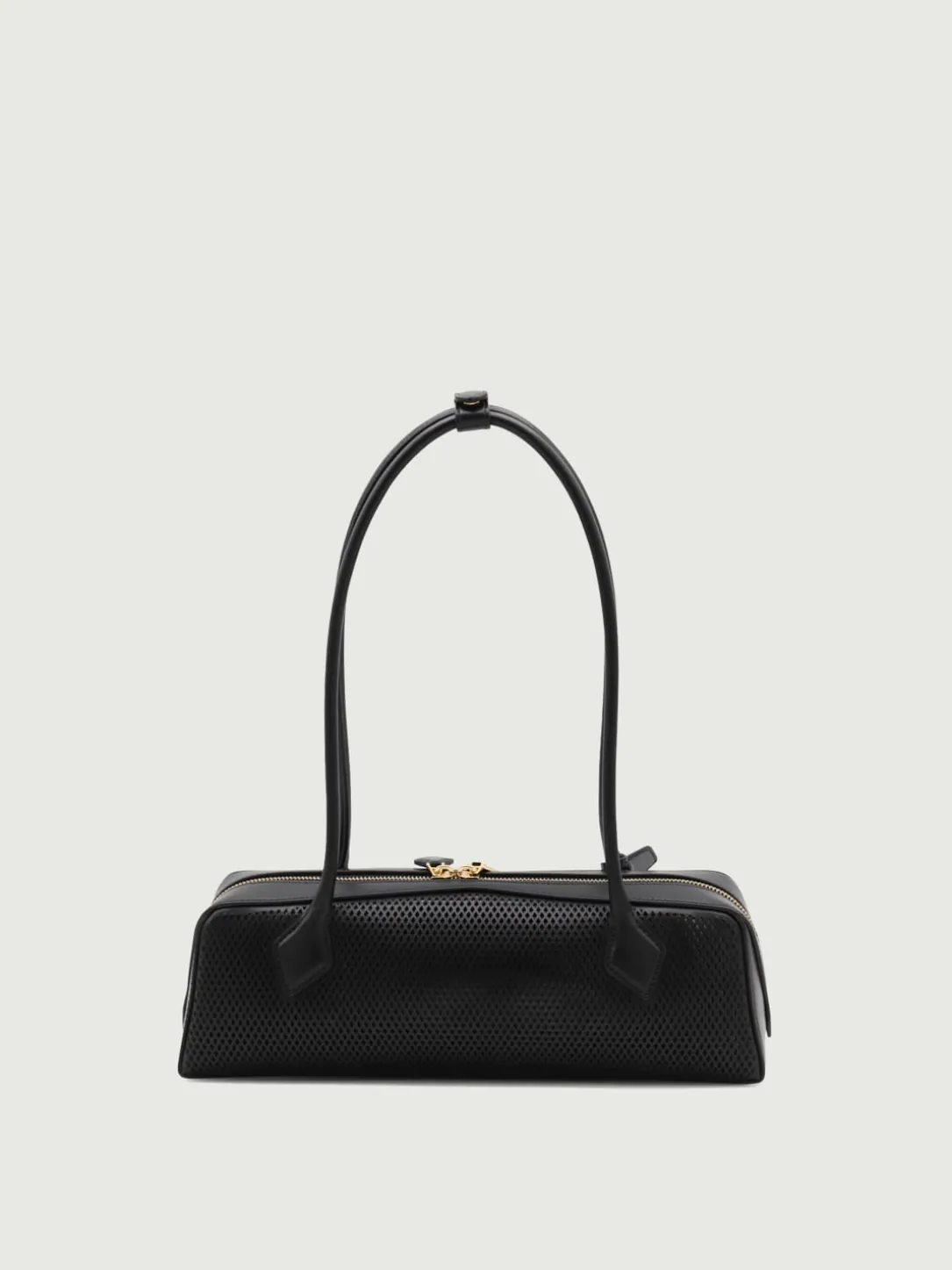 Borsa Le Teckel AlaÏa in pelle a grana