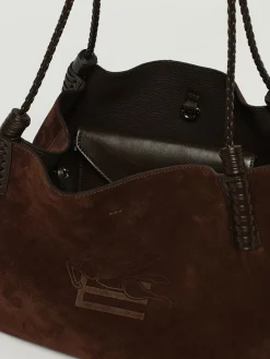 Borsa Libra Etro in camoscio