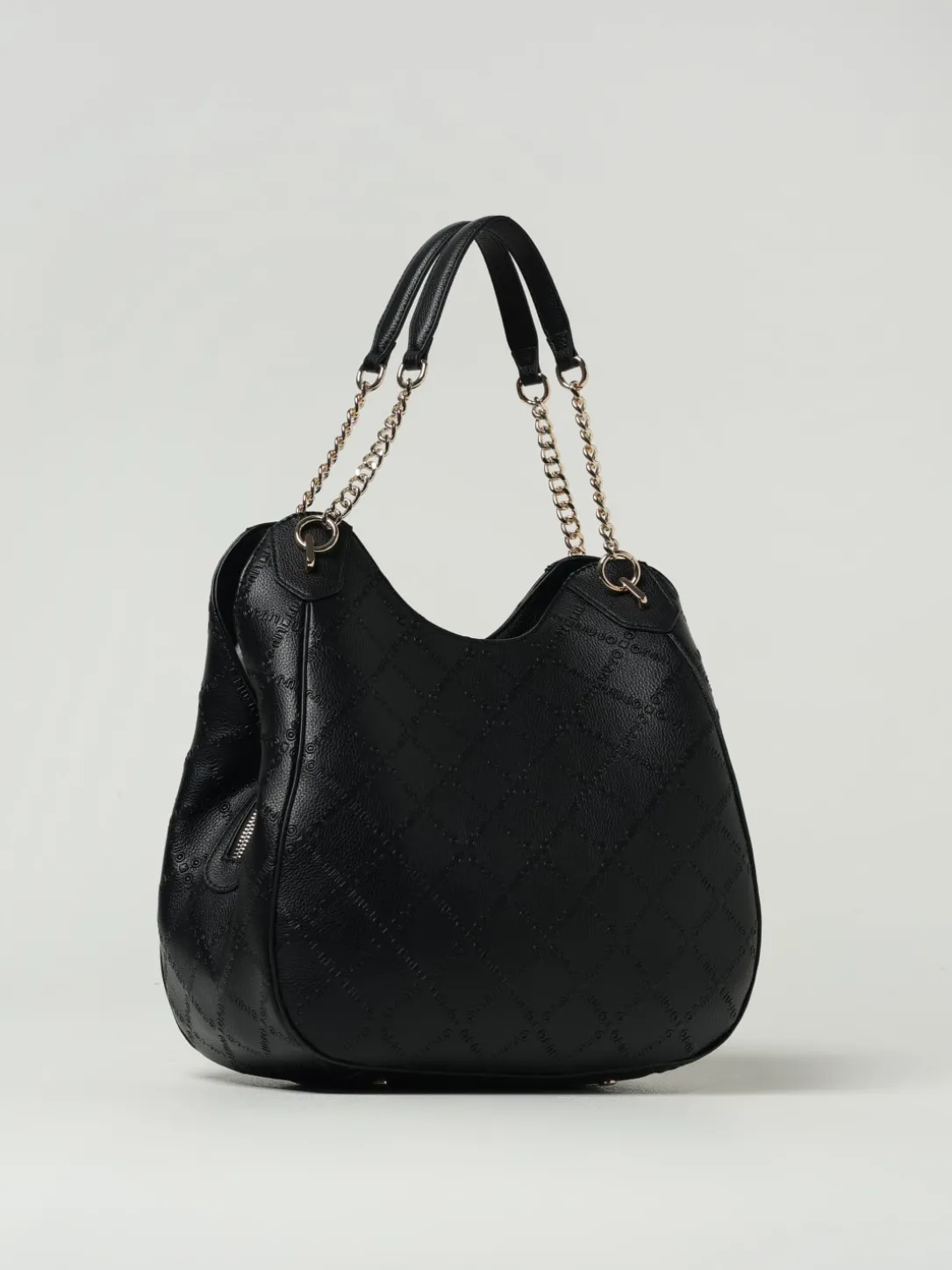 Borsa Liu Jo in pelle sintetica a grana con logo goffrato