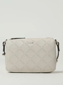 Borsa Liu Jo in pelle sintetica a grana con logo goffrato