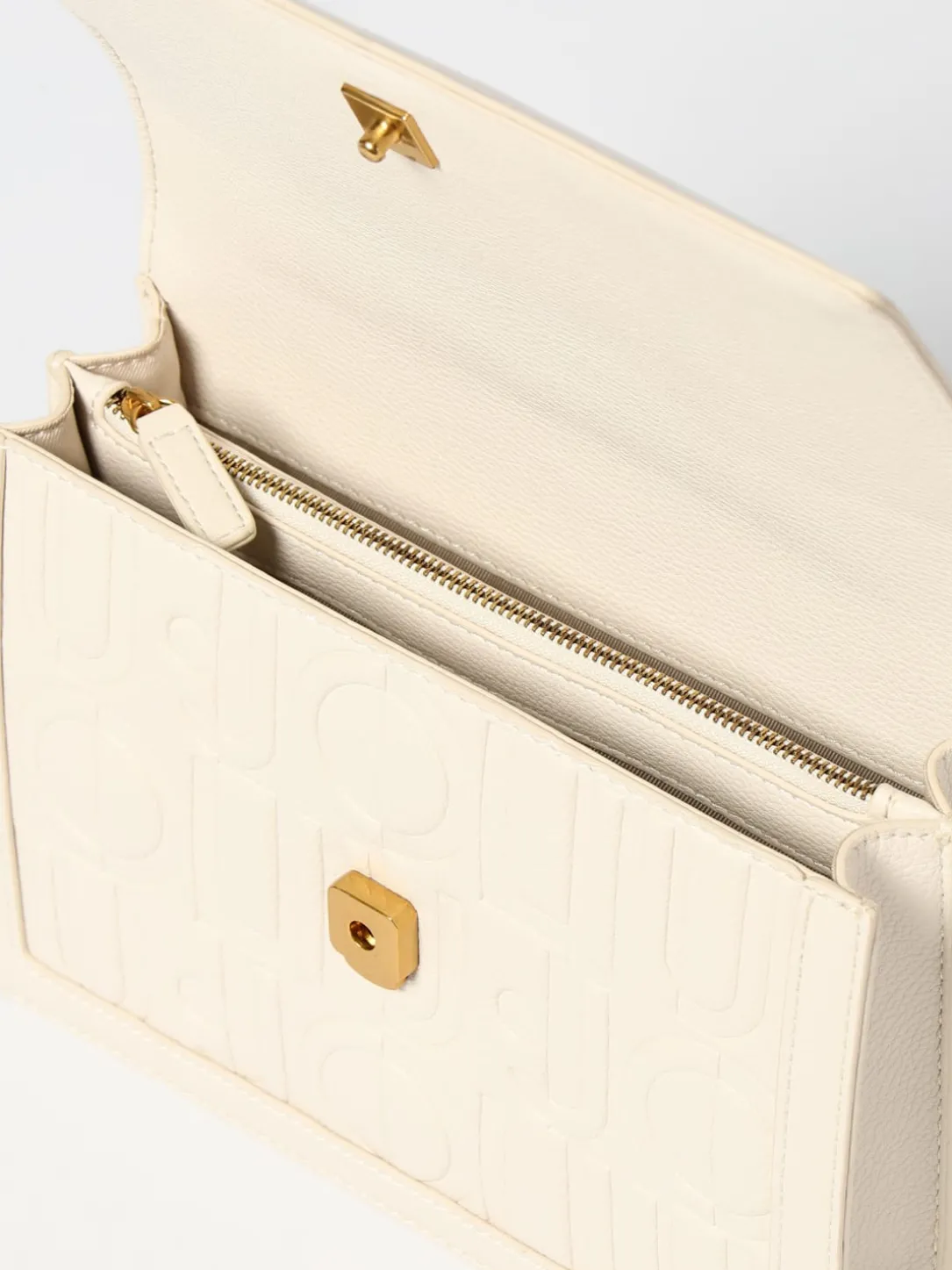 Borsa Liu Jo in pelle sintetica a grana con logo goffrato