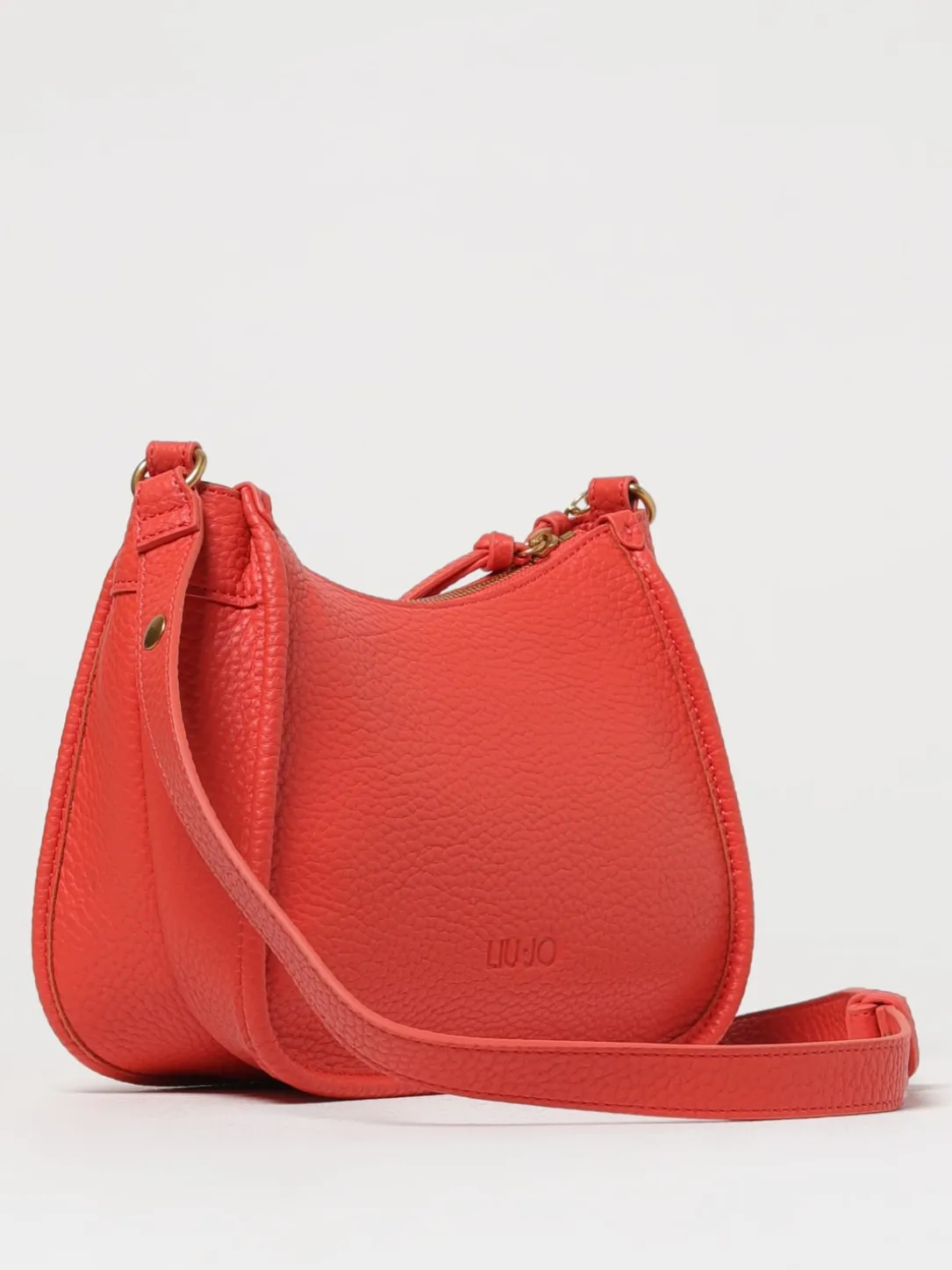 Borsa Liu Jo in pelle sintetica a grana con monogram LJ traforato