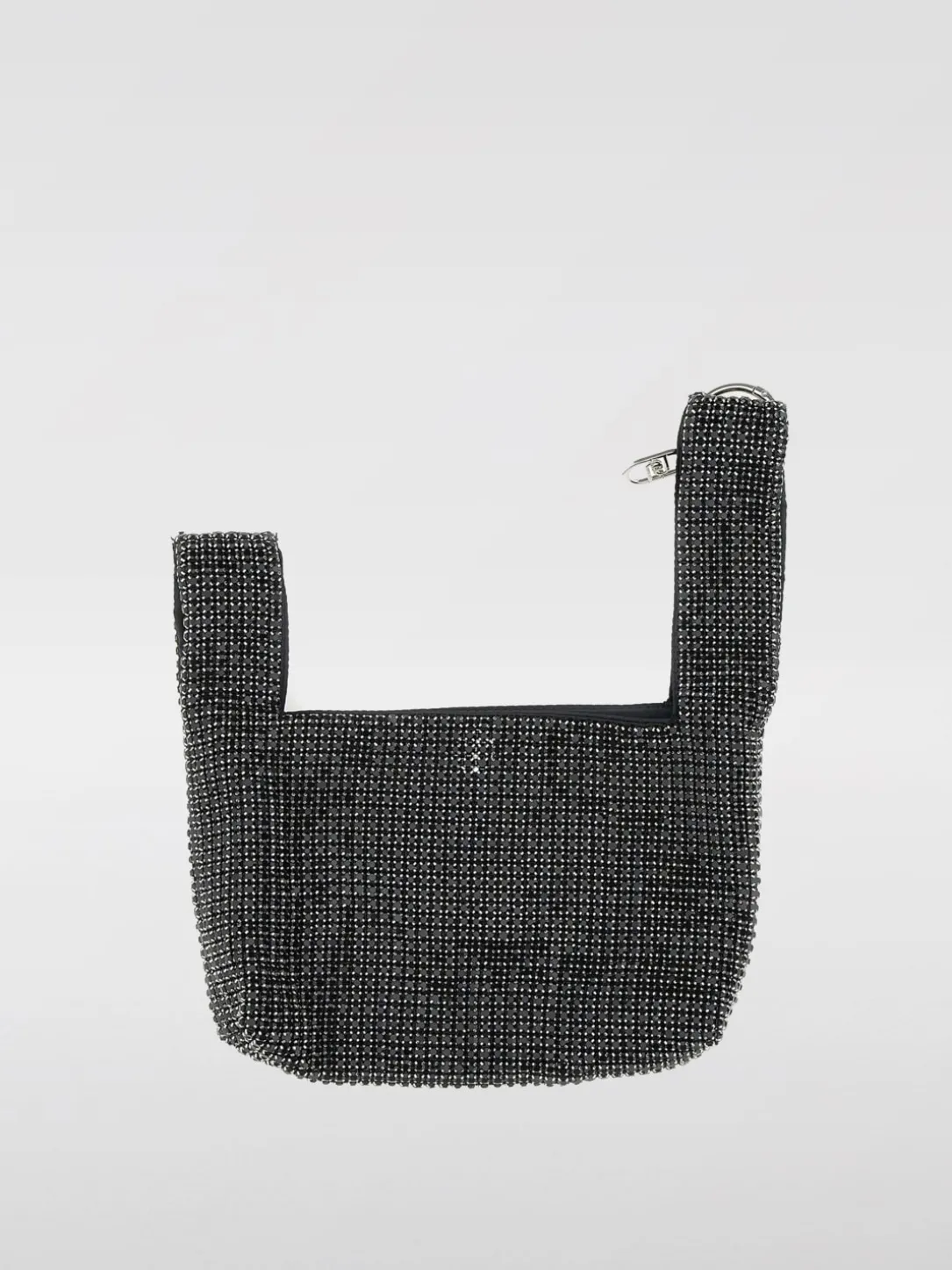 Borsa Liu Jo in viscosa con strass incastonati a griffe