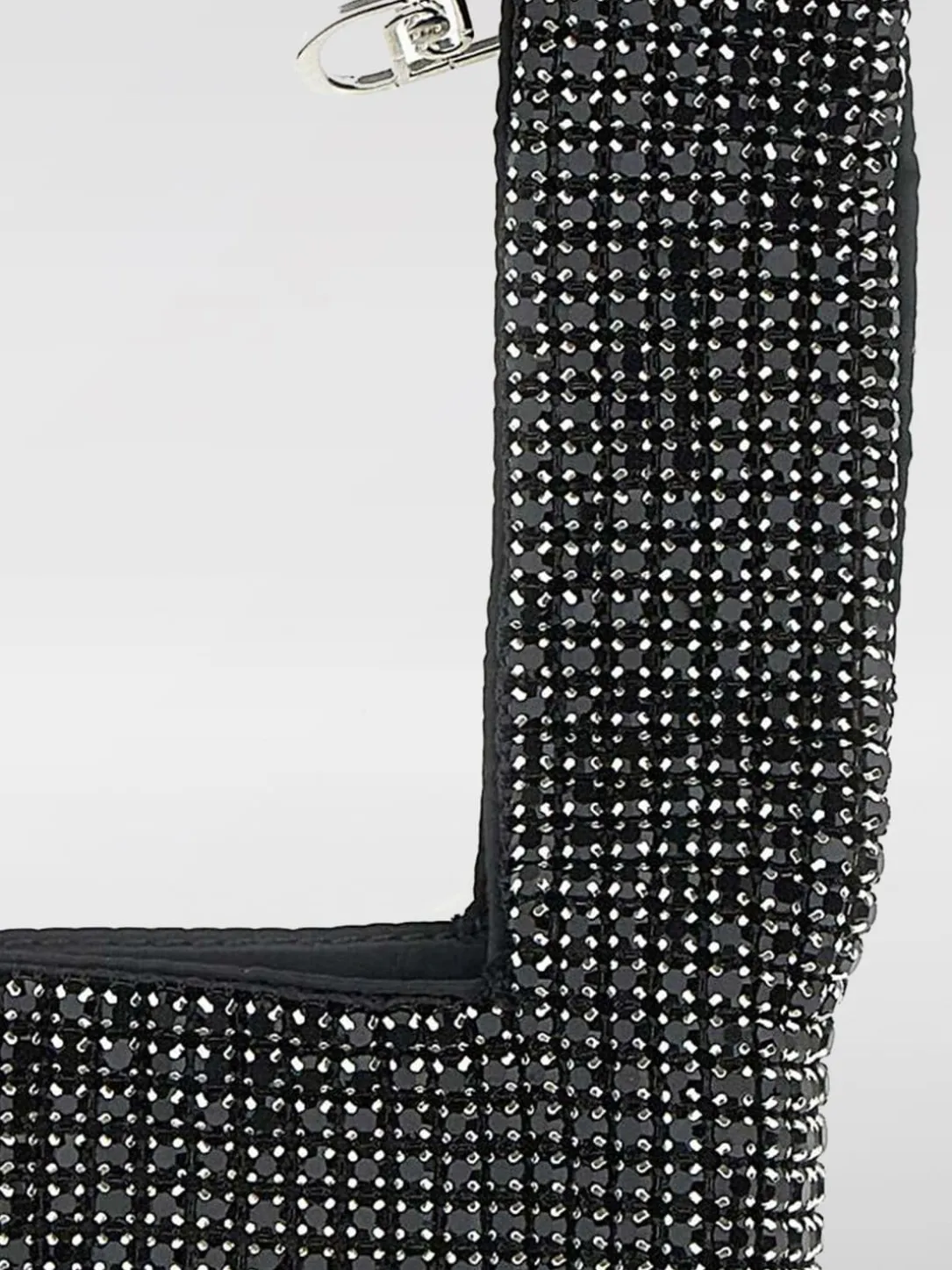 Borsa Liu Jo in viscosa con strass incastonati a griffe