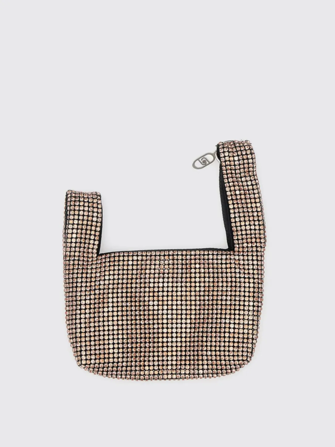 Borsa Liu Jo in viscosa con strass incastonati a griffe