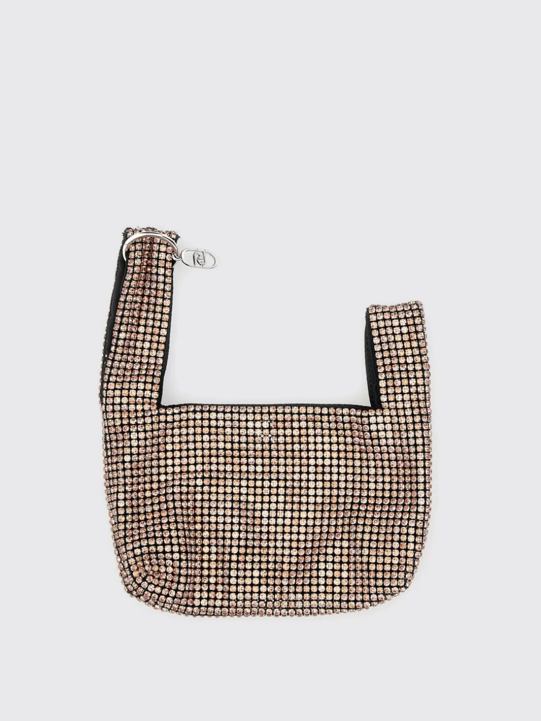 Borsa Liu Jo in viscosa con strass incastonati a griffe