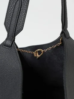 Borsa Lotus Khaite in pelle a grana