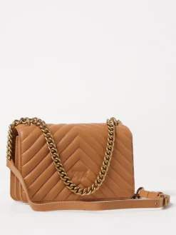 Borsa Love Bag One Mini Pinko in pelle trapuntata chevron