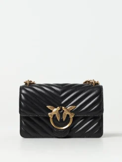 Borsa Love Mini Pinko in nappa matelassé