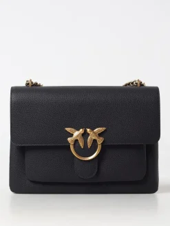 Borsa Love Pinko in pelle a grana