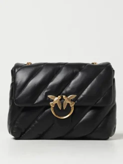 Borsa Love Puff Pinko in nappa matelassé