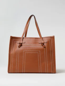 Borsa Marcella Gianni Chiarini Club Marcella in pelle a grana con cuciture a filo