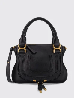 Borsa Marcie Small Chloé in pelle a grana