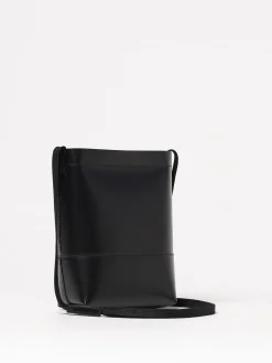 Borsa Marni in tela catramata con stampa logo