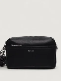 Borsa mini a tracolla in pelle sintetica Calvin Klein
