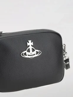 Borsa Mini Anna Vivienne Westwood in pelle sintetica con logo