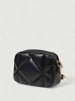 Borsa mini in pelle sintetica matelassé Love Moschino