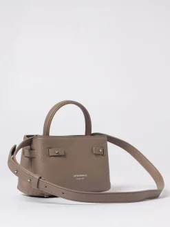 Borsa mini in pelle sintetica a grana Emporio Armani