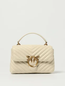 Borsa Mini Lady Love Bag Puff Pinko in nappa matelassè chevron