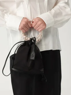 Borsa Moschino Couture in raso e nappa