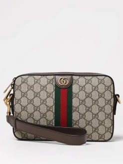Borsa Ophidia Gucci in tessuto GG Supreme