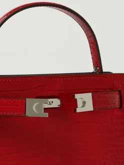 Borsa Petite Lee Radziwill Tory Burch in pelle stampa cocco