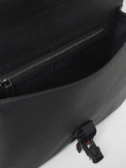 Borsa portadocumenti in pelle Web Gucci