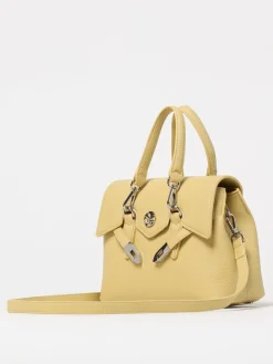 Borsa Quiny Secret Pon-Pon in pelle sintetica