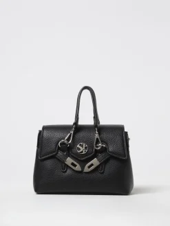 Borsa Quiny Secret Pon-Pon in pelle sintetica